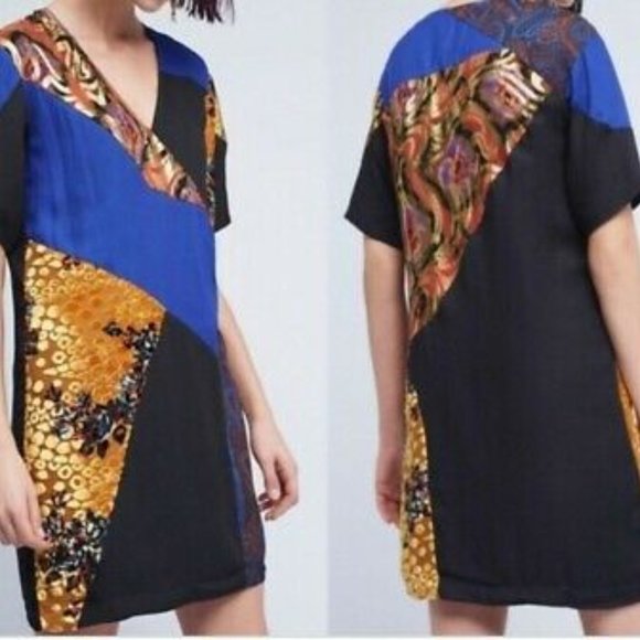 HD in Paris Camellia Patchwork Dress - Picture 3 of 9